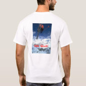 Ski fahren in Utah T-Shirt (Rückseite)