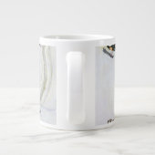 Ski fahren Jumbo-Tasse (Rückseite)