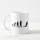 Ski fahren kaffeetasse (Links)