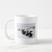 Ski fahren kaffeetasse (Links)