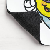 Ski fahren mousepad (Ecke)