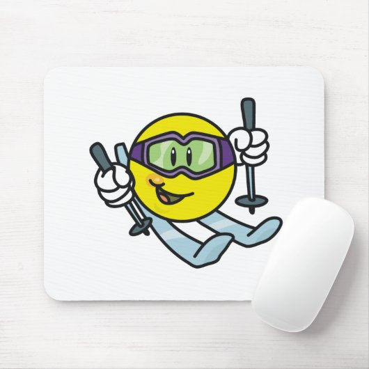 Ski fahren mousepad (Mit Mouse)