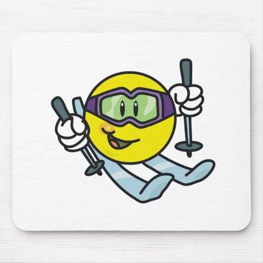 Ski fahren mousepad (Vorne)