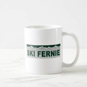 Ski fernie kaffeetasse