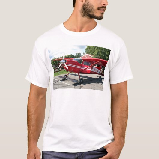 Ski-Flugzeug, Talkeetna, Alaska, USA T-Shirt (Vorderseite)