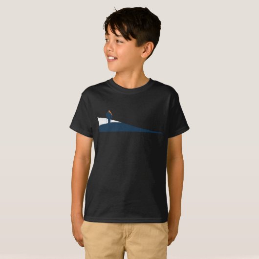 Ski Freerider Adventure T-Shirt (Vorne ganz)