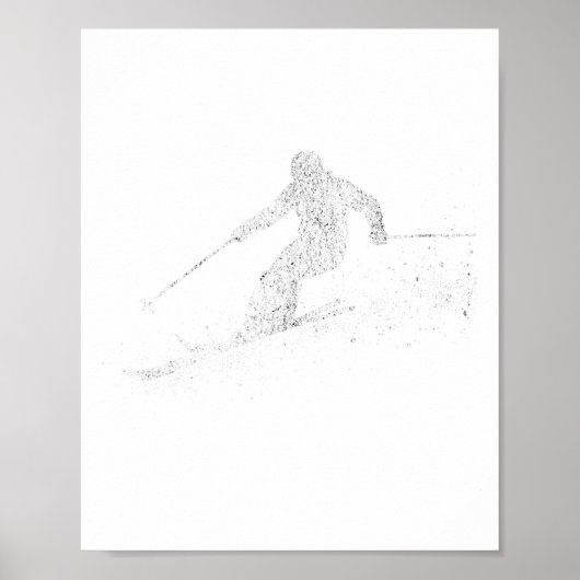 Ski Freestyle Ski Freeski Poster (Vorne)