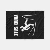 Ski-Garagenflohmarkt Fleecedecke (Vorderseite (Horizontal))