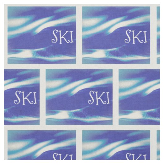 SKI Gewebe Stoff (Muster)
