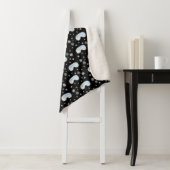 Ski Goggles Bergblick Schneeflocken Schwarz Sherpadecke (Beispiel)