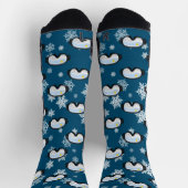 Ski Goggles Mountain Skier Snowboarder Navy Blue Socken (Oben)