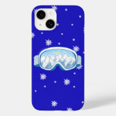 Ski Goggles Snowflake Tanz Case-Mate iPhone Hülle (Rückseite)