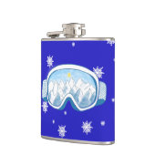 Ski Goggles Snowflake Tanz Flachmann (Links)