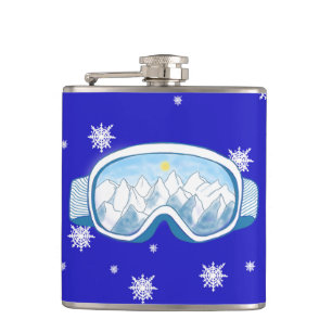 Ski Goggles Snowflake Tanz Flachmann