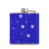 Ski Goggles Snowflake Tanz Flachmann (Rückseite)