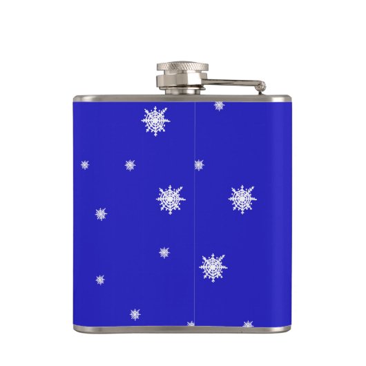 Ski Goggles Snowflake Tanz Flachmann (Rückseite)