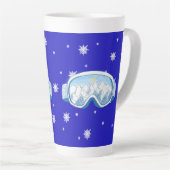 Ski Goggles Snowflake Tanz Milchtasse (Rechte Ecke)