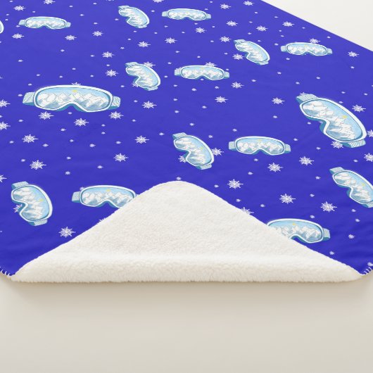 Ski Goggles Snowflake Tanz Sherpadecke (3/4)