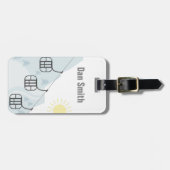 Ski-Gondeln Gepäckanhänger (Vorderseite horizontal)