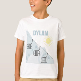 Ski-Gondeln Personnalised T-Shirt