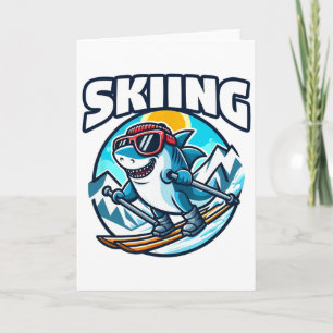 Ski Hai Sport Skifahrer  Karte