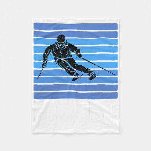 Ski Haku Japan Wintersport Vintag Retro Skifahren Fleecedecke