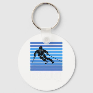 Ski Haku Japan Wintersport Vintag Retro Skifahren Schlüsselanhänger