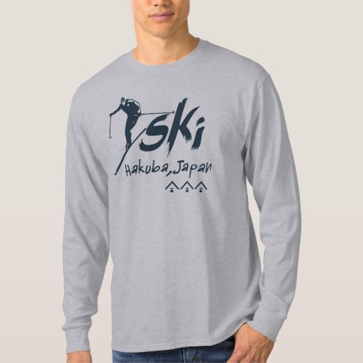Ski Hakuba Japan T-Shirt (Vorderseite)