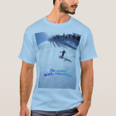 Ski heute, Arbeit, morgen Shirt (Vorderseite)