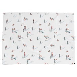 Ski Holiday Geschenktasche Große Geschenktüte