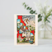 Ski Idaho - Sun Valley Vintage Postkarte (Stehend Vorderseite)