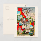 Ski Idaho - Sun Valley Vintage Postkarte (Vorne/Hinten)