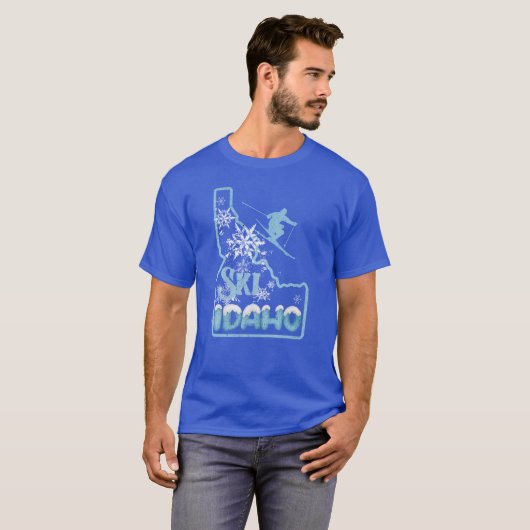 Ski Idaho T-Shirt (Vorne ganz)