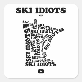 Ski Idiot Offiziell Sticker