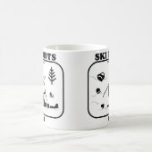 Ski Idioten Coffee Tasse (Mittel)