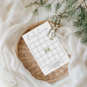 Ski in Parenthood Baby Dusche Bingo Spiel