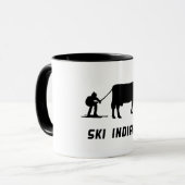 Ski Indiana Tasse (Vorderseite Links)