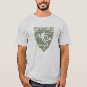 Ski Interlaken Schweiz T-Shirt