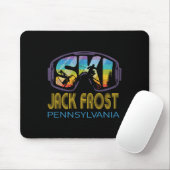 Ski Jack Frost Pennsylvania Skiurlaub Mousepad (Mit Mouse)