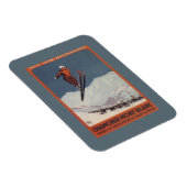 Ski Jump - PLM olympisches Promo Poster Magnet (Rechte Seite)