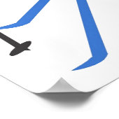 Ski Jumper Poster (Ecke)