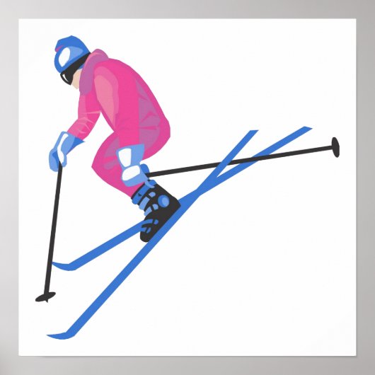 Ski Jumper Poster (Vorne)