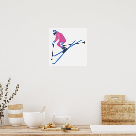 Ski Jumper Poster (Küche)
