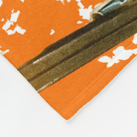 Ski Jumpers von Ski Weld Fleecedecke (Ecke)