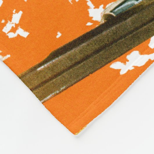 Ski Jumpers von Ski Weld Fleecedecke (Ecke)