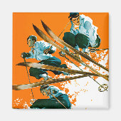 Ski Jumpers von Ski Weld Magnet (Vorne)