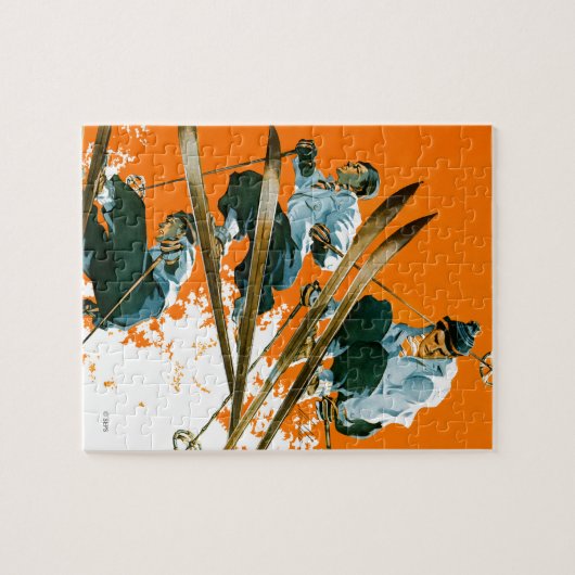 Ski Jumpers von Ski Weld Puzzle (Horizontal)