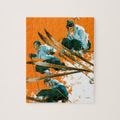 Ski Jumpers von Ski Weld Puzzle (Vertikal)