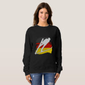 ski jumping germany ski flying ski vacation ski sk sweatshirt (Vorne ganz)