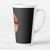 Ski Jumping Retro Ski Jumper Geschenk Milchtasse (Rechts)
